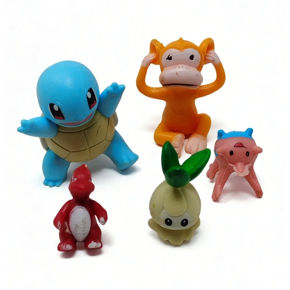 Pokemon Mixed Lot Miniature PVC Action Figure Set Gaming Desk Decor Collectible